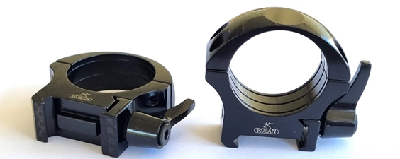 Rusan QR Picatinny Ring 30mm – sidevisning